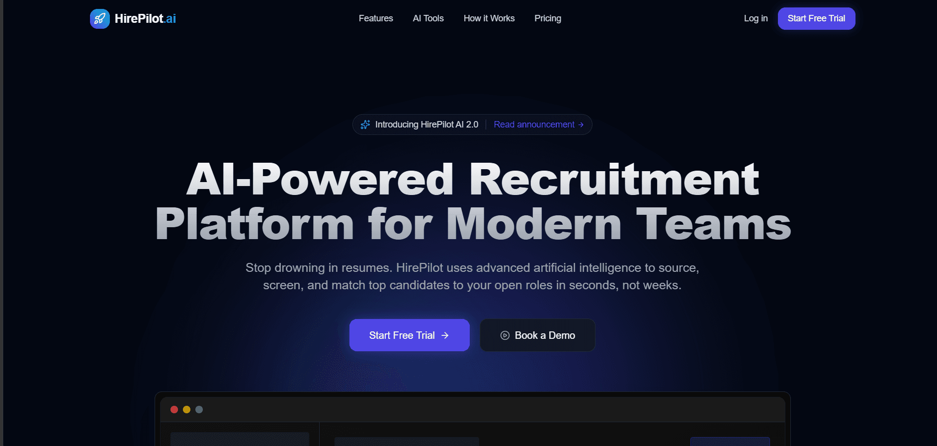 HirePilot AI - Aditya Project Screenshot
